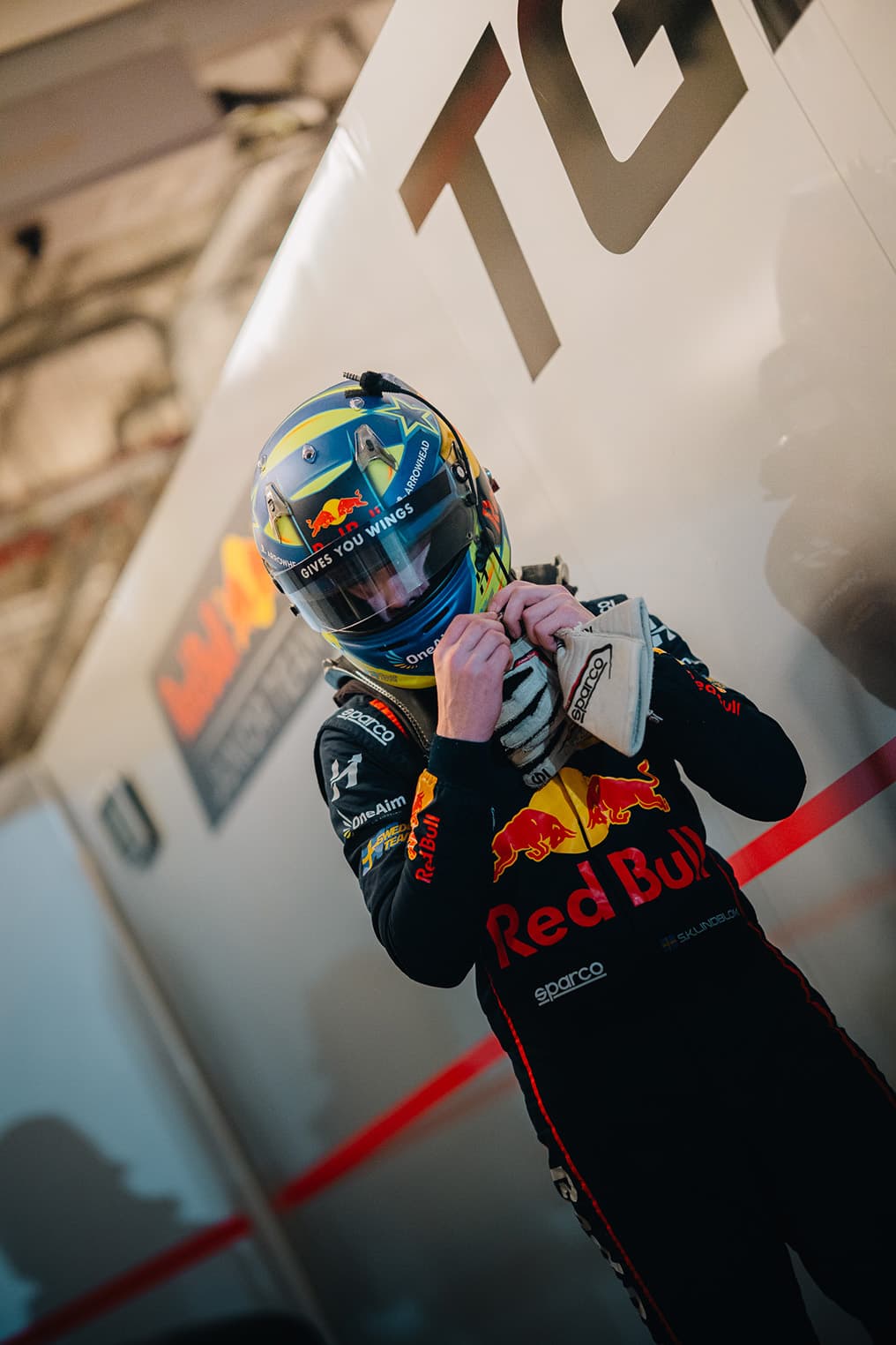 Scott Kin Lindblom, Hitech, Yas Island, Abu Dhabi, UAE F4 Trophy 2025, Rd 3. Photo: Connor Botha