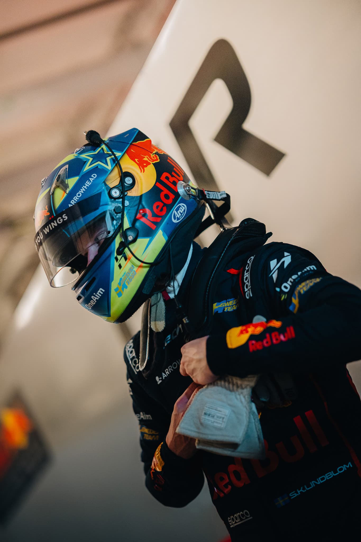 Scott Kin Lindblom, Hitech, Yas Island, Abu Dhabi, UAE F4 Trophy 2025, Rd 3. Photo: Connor Botha