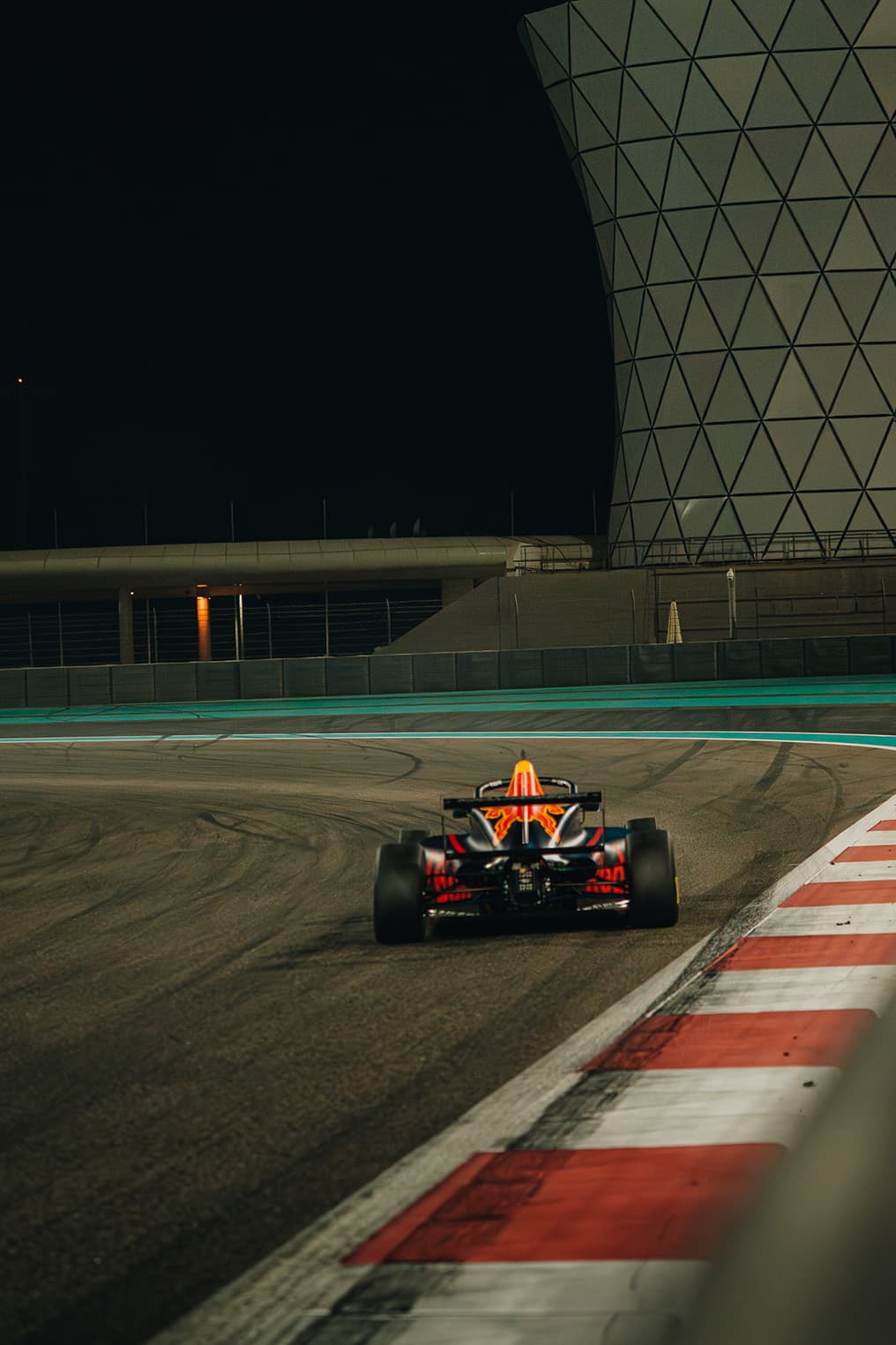 Scott Kin Lindblom, Hitech, Yas Island, Abu Dhabi, UAE F4 Trophy 2025, Rd 3. Photo: Connor Botha