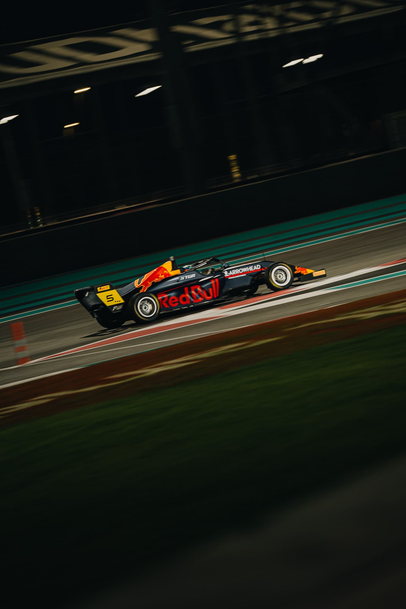 Scott Kin Lindblom, Hitech, Yas Island, Abu Dhabi, UAE F4 Trophy 2025, Rd 3. Photo: Connor Botha