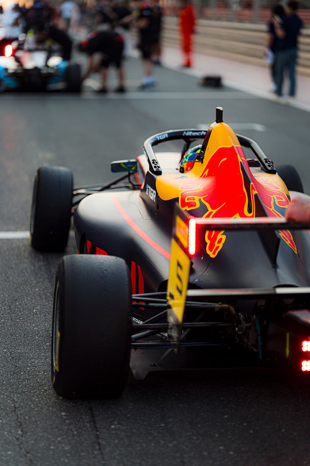 Scott Kin Lindblom, Hitech, Dubai Autodrome. UAE F4 Trophy 2025, Rd 1. Photo: Connor Botha