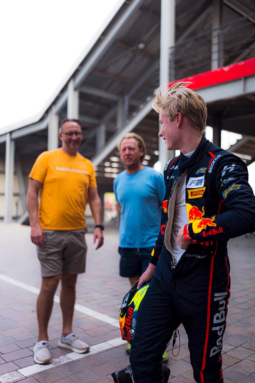 Scott Kin Lindblom, Hitech, Dubai Autodrome. UAE F4 Trophy 2025, Rd 1. Photo: Connor Botha