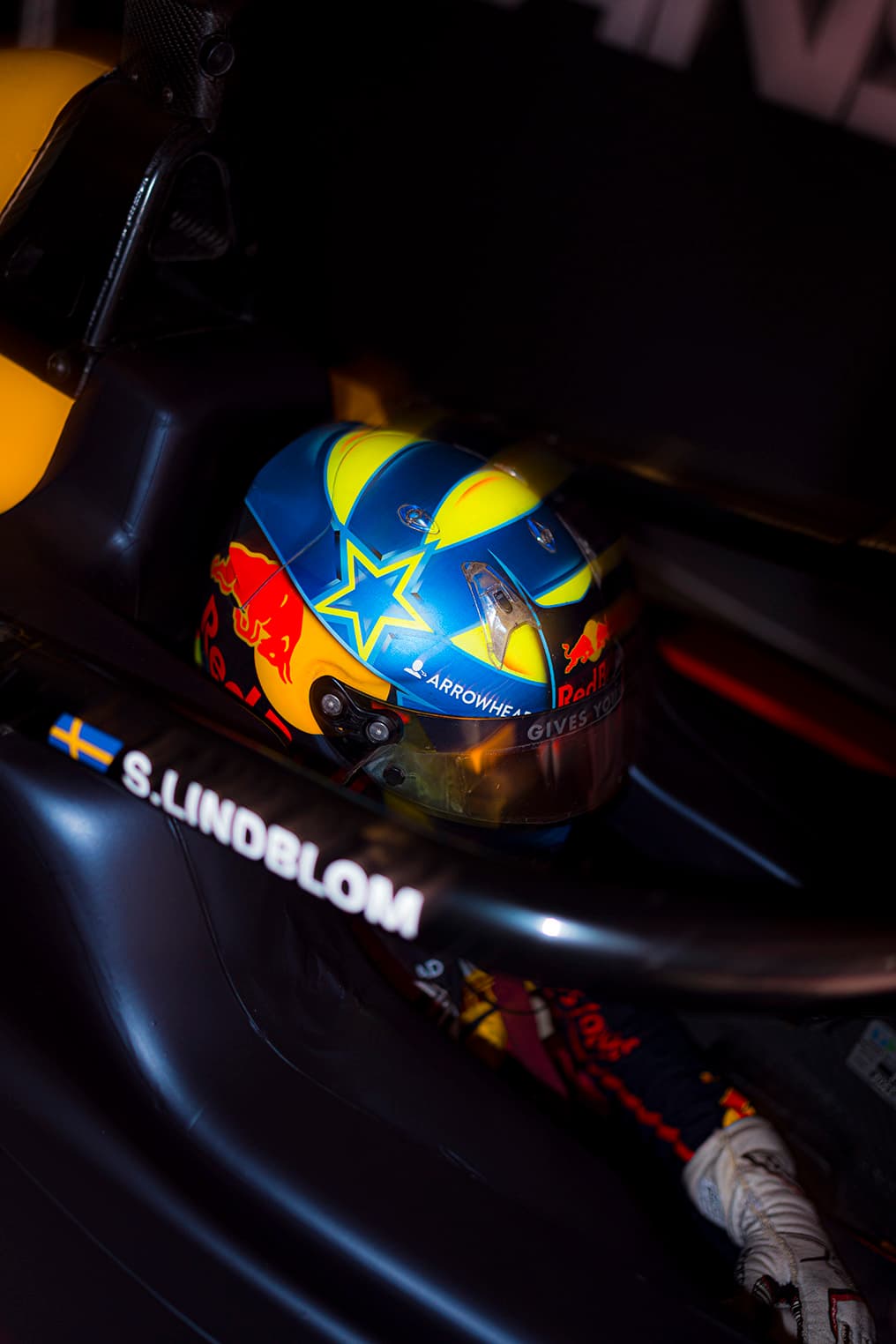 Scott Kin Lindblom, Hitech, Dubai Autodrome. UAE F4 Trophy 2025, Rd 1. Photo: Connor Botha