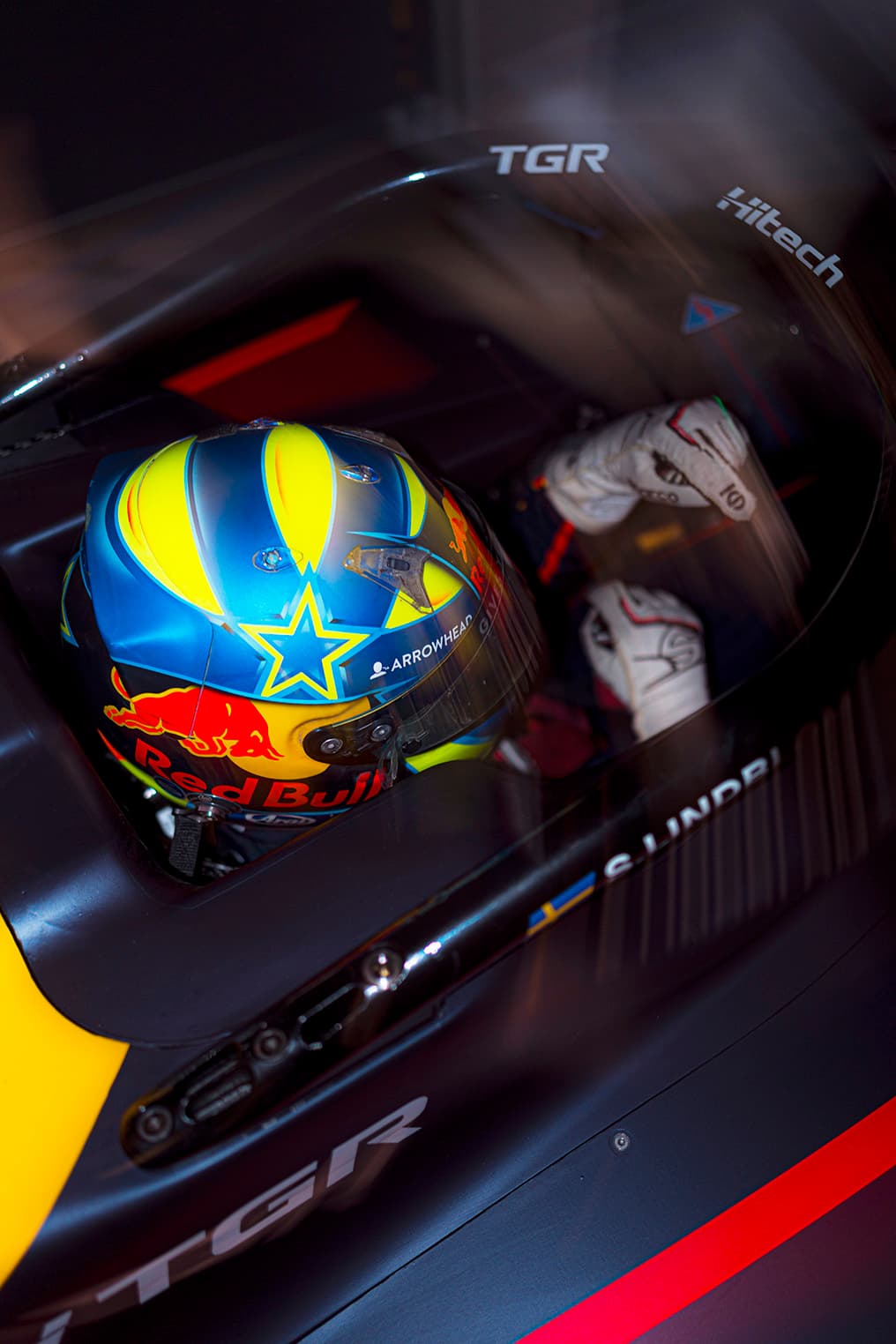 Scott Kin Lindblom, Hitech, Dubai Autodrome. UAE F4 Trophy 2025, Rd 1. Photo: Connor Botha