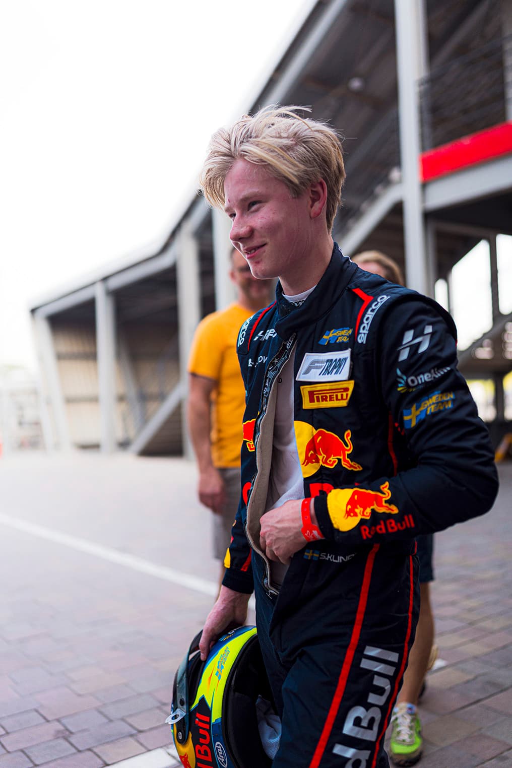 Scott Kin Lindblom, Hitech, Dubai Autodrome. UAE F4 Trophy 2025, Rd 1. Photo: Connor Botha
