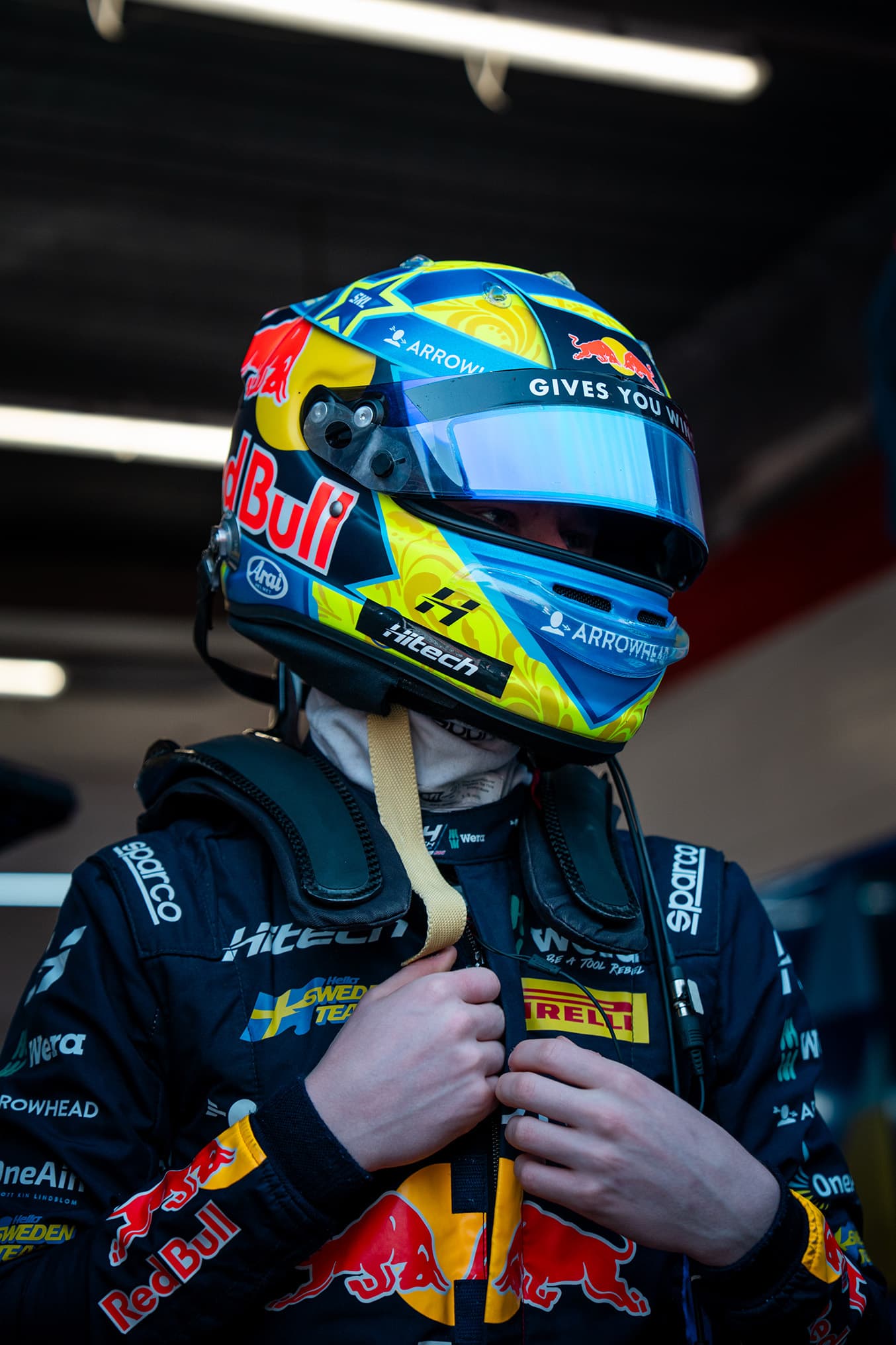 Scott Kin Lindblom, Hitech, British F4, Brands Hatch (Indy). Photo: Seb Usselmann