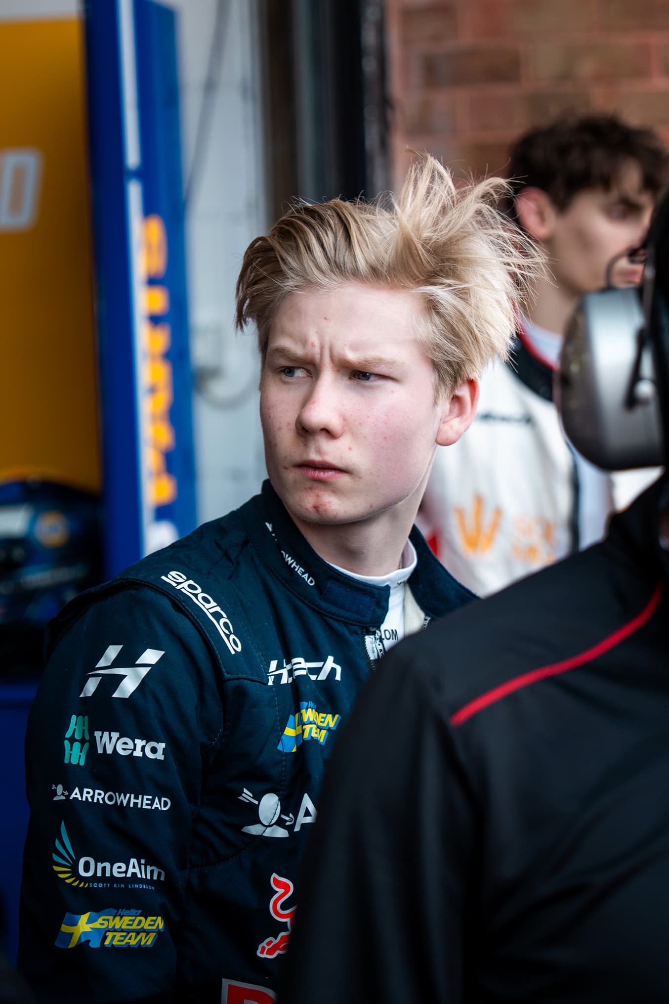 Scott Kin Lindblom, Hitech, British F4, Brands Hatch (Indy). Photo: Seb Usselmann
