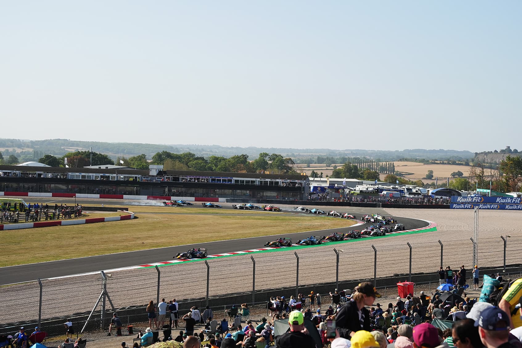 Scott Kin Lindblom, Hitech, British F4, rd 7 Donington Park. Photo: Jakob Ebrey Photograhy