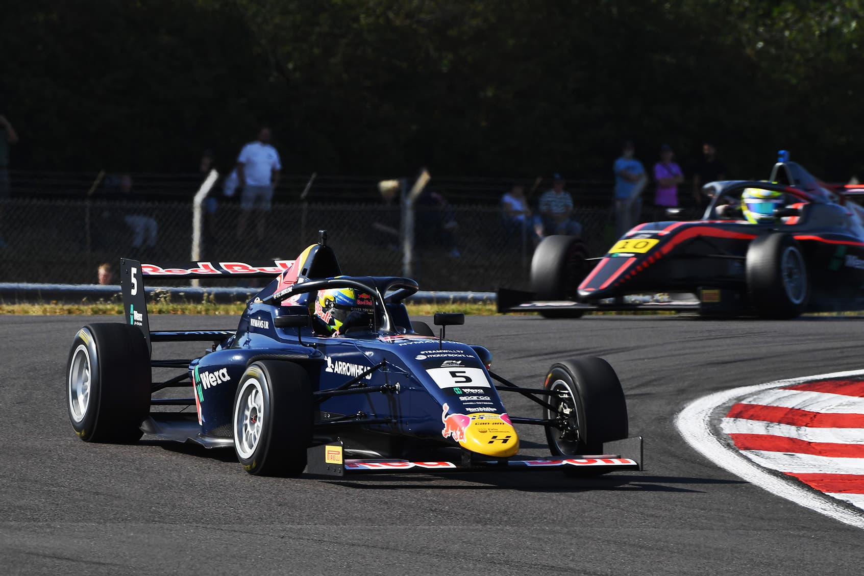 Scott Kin Lindblom, Hitech, British F4, rd 7 Donington Park. Photo: Jakob Ebrey Photograhy