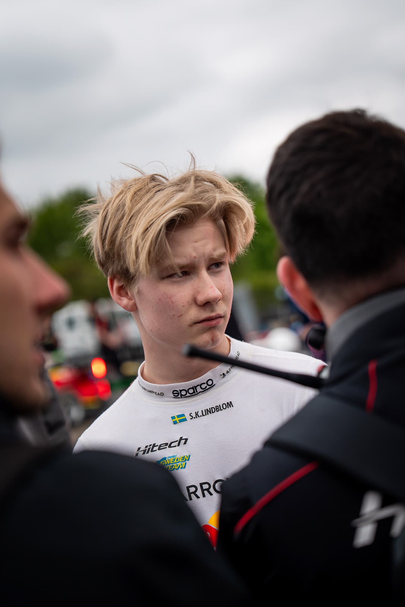 Scott Kin Lindblom, Hitech, British F4, Brands Hatch (Indy). Photo: Seb Usselmann