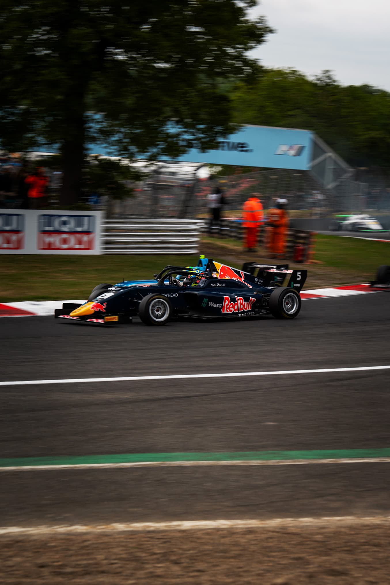 Scott Kin Lindblom, Hitech, British F4, Brands Hatch (Indy). Photo: Seb Usselmann